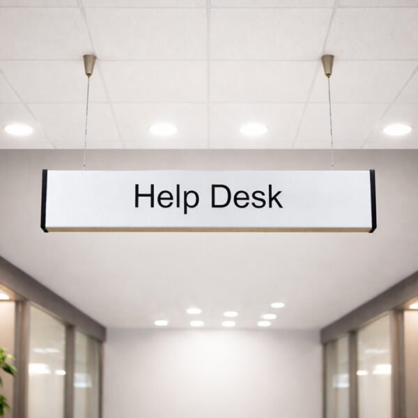 Hanging Signage | Modular Signage | Double side | Cut Vinyl Branding | Customized Size