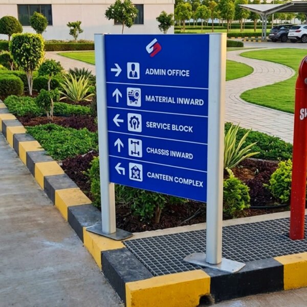 Directional Signage | Pylon Signage | Double Side | UV Vinyl Print