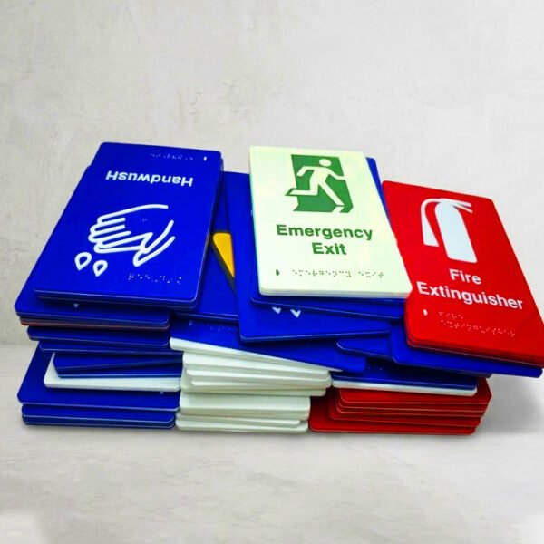Ada Signages | 6 x 9" | Tactile ADA Compliant Signage
