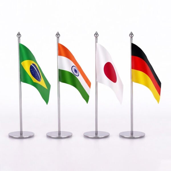 Table Flag I Stainless Steel  I 15" Height  I 304 Grade