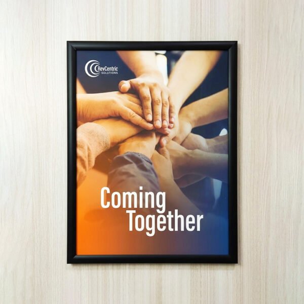 Clip-On LED Frame | Custom Size | UV Translite Print | Indoor